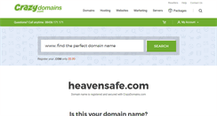 Desktop Screenshot of heavensafe.com